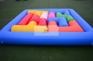 Inflatable puzzle game