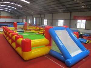 Inflatable Human Table Football Field Game
