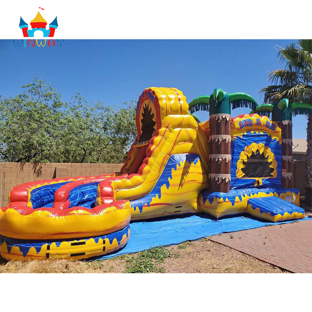 Inflatable Slide Bounce House Combo
