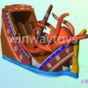 Inflatable Pirate Ship Water Slide