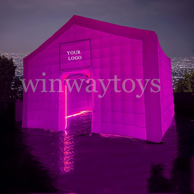 Inflatable Nightclub Tent with Lights Blow Up Party Tent 