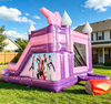 Marble K-pop Demon Hunters Inflatable Bounce House Combo with Detachable Pool