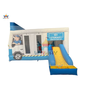 Kids Outdoor Inflatable Truck Castle Bounce House
