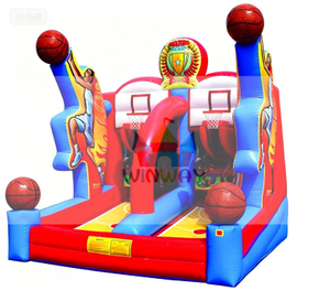 Inflatable 2-in-1 Basketball Game