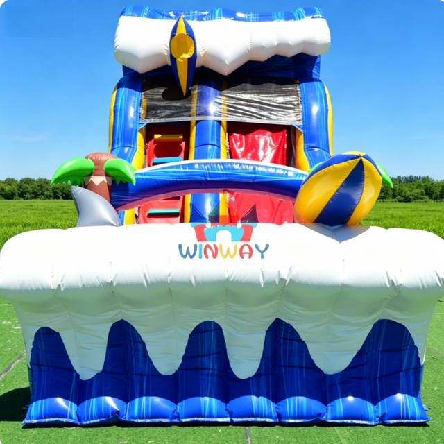 Shark Inflatable Slide