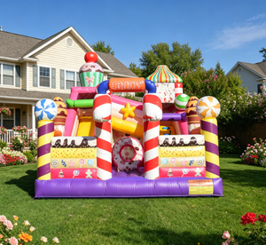 Commercial Grade Inflatable Candy Playhouse