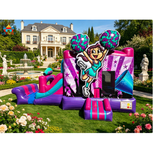 25ft Cheerleader Combo Bounce House