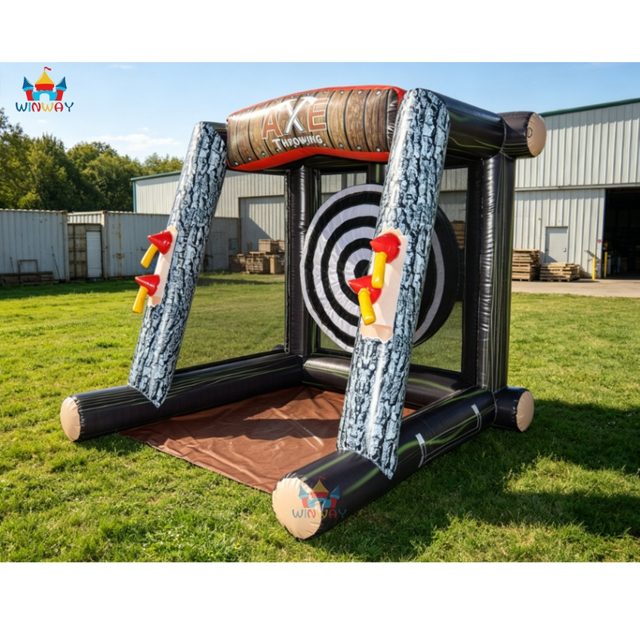 Inflatable Axe Toss Game