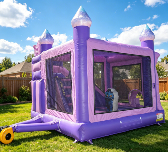 K-Pop Inflatable Bounce Castle with Slide